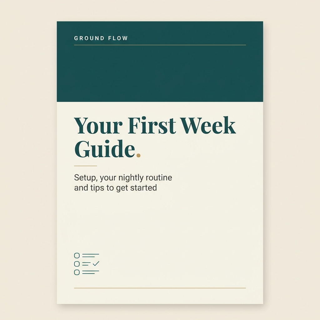 Your First Week Guide